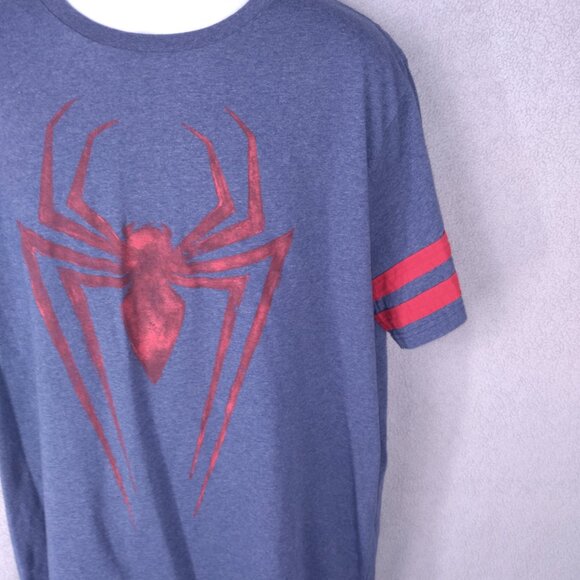 Spider-Man Marvel Retro Graphic Tee Men’s XXL Crew Neck Short Sleeve - Picture 5 of 11